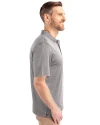 Marshall Thundering Herd College Vault Cutter & Buck Forge Stretch Mens Big and Tall Polo Polished Medium Gray Side Thumbnail Image