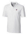 East Carolina (ECU) Pirates College Vault Cutter & Buck Forge Stretch Mens Big and Tall Polo White Mannequin Thumbnail Image