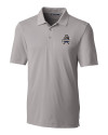 Utah State Aggies College Vault Cutter & Buck Forge Stretch Mens Big and Tall Polo Polished Medium Gray Mannequin Thumbnail Image