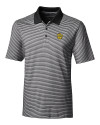 Missouri Tigers College Vault Cutter & Buck Forge Tonal Stripe Stretch Mens Big and Tall Polo Black Mannequin Thumbnail Image