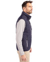Old Dominion Monarchs College Vault Cutter & Buck Rainier PrimaLoft® Mens Eco Insulated Full Zip Puffer Vest Dark Navy/Silver Side Thumbnail Image