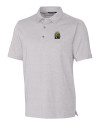 FIU Panthers College Vault Cutter & Buck Forge Heathered Stretch Mens Polo Polished Heather Mannequin Thumbnail Image