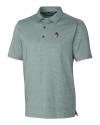 Michigan State Spartans College Vault Cutter & Buck Forge Heathered Stretch Mens Polo Hunter Heather Mannequin Thumbnail Image