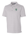 Tulane Green Wave College Vault Cutter & Buck Forge Heathered Stretch Mens Polo Polished Heather Mannequin Thumbnail Image