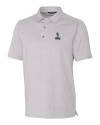 Northern Arizona Lumberjacks College Vault Cutter & Buck Forge Heathered Stretch Mens Polo Polished Heather Mannequin Thumbnail Image