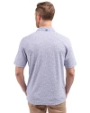 Texas Christian Horned Frogs College Vault Cutter & Buck Virtue Eco Pique Botanical Print Recycled Mens Polo Hyacinth Back Thumbnail Image