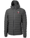 Minnesota Twins Cutter & Buck Mission Ridge Repreve® Eco Insulated Mens Puffer Jacket Elemental Grey Mannequin Thumbnail Image