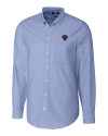 DePaul Blue Demons Cutter & Buck Stretch Oxford Mens Long Sleeve Dress Shirt French Blue Mannequin Thumbnail Image