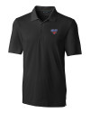 SMU Mustangs Cutter & Buck Forge Stretch Mens Big & Tall Polo Black Mannequin Thumbnail Image