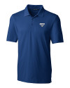 SMU Mustangs Cutter & Buck Forge Stretch Mens Big & Tall Polo Tour Blue Mannequin Thumbnail Image
