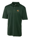 Green Bay Packers NFL Helmet Cutter & Buck Genre Textured Solid Mens Polo Hunter Green Mannequin Thumbnail Image