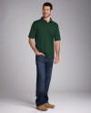 Cutter & Buck CB Drytec Genre Textured Solid Mens Big and Tall Polo HT PRO_HG 5 Thumbnail Image