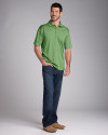 Cutter & Buck CB Drytec Genre Textured Solid Mens Big and Tall Polo PGR PRO_HG 5 Thumbnail Image