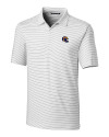 Los Angeles Rams NFL Helmet Cutter & Buck Forge Pencil Stripe Stretch Mens Polo White Mannequin Thumbnail Image