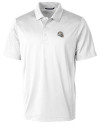 Los Angeles Chargers NFL Helmet Cutter & Buck Prospect Eco Textured Stretch Recycled Mens Short Sleeve Polo White Mannequin Thumbnail Image
