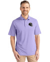 Baltimore Ravens NFL Helmet Cutter & Buck Virtue Eco Pique Recycled Mens Polo Hyacinth Front Thumbnail Image
