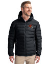 Cincinnati Bengals NFL Helmet Cutter & Buck Mission Ridge Repreve® Eco Insulated Mens Puffer Jacket Black Front Thumbnail Image