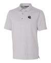 Denver Broncos NFL Helmet Cutter & Buck Forge Heathered Stretch Mens Polo Polished Heather Mannequin Thumbnail Image