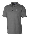 Indianapolis Colts NFL Helmet Cutter & Buck Forge Heathered Stretch Mens Polo Charcoal Heather Mannequin Thumbnail Image