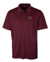 Washington Commanders NFL Helmet Cutter & Buck Forge Stretch Mens Polo Bordeaux Mannequin Thumbnail Image