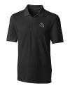 New York Giants NFL Helmet Cutter & Buck Forge Stretch Mens Big and Tall Polo Black Mannequin Thumbnail Image