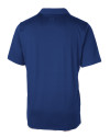 New York Giants NFL Helmet Cutter & Buck Forge Stretch Mens Big and Tall Polo Tour Blue Mannequin Back Thumbnail Image
