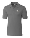 Los Angeles Chargers NFL Helmet Cutter & Buck Advantage Eco Tri-Blend Pique Mens Big and Tall Polo Elemental Grey Mannequin Thumbnail Image