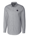 Chicago Bears NFL Helmet Cutter & Buck Stretch Oxford Mens Long Sleeve Dress Shirt Charcoal Mannequin Thumbnail Image