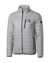 New England Patriots NFL Helmet Cutter & Buck Rainier PrimaLoft®  Mens Big and Tall Eco Insulated Puffer Jacket Polished Medium Gray Mannequin Thumbnail Image
