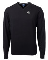 Arizona Cardinals NFL Helmet Cutter & Buck Lakemont Tri-Blend Mens V-Neck Pullover Sweater Black Mannequin Thumbnail Image