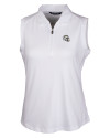Los Angeles Chargers NFL Helmet Cutter & Buck Forge Stretch Womens Sleeveless Polo White Mannequin Thumbnail Image