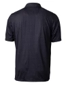 Arizona Cardinals NFL Helmet Cutter & Buck Pike Double Dot Print Stretch Mens Polo Black Mannequin Back Thumbnail Image