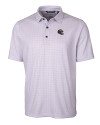 Baltimore Ravens NFL Helmet Cutter & Buck Pike Double Dot Print Stretch Mens Polo College Purple Mannequin Thumbnail Image