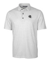 View image 11: Atlanta Falcons NFL Helmet Cutter & Buck Pike Double Dot Print Stretch Mens Polo Charcoal Mannequin