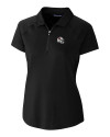 Arizona Cardinals NFL Helmet Cutter & Buck Forge Stretch Womens Short Sleeve Polo Black Mannequin Thumbnail Image