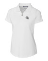 Indianapolis Colts NFL Helmet Cutter & Buck Forge Stretch Womens Short Sleeve Polo White Mannequin Thumbnail Image