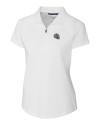 View image 11: New England Patriots NFL Helmet Cutter & Buck Forge Stretch Womens Short Sleeve Polo White Mannequin