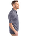 Indianapolis Colts NFL Helmet Cutter & Buck Pike Constellation Print Stretch Mens Polo Black Side Thumbnail Image