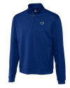 Florida Gators Cutter & Buck Men's CB DryTec Edge Half Zip Tour Blue Mannequin Thumbnail Image