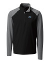 Florida Gators Cutter & Buck Response Lightweight Hybrid Quarter Zip Mens Pullover Windbreaker Black Mannequin Thumbnail Image