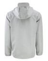 USC Trojans Cutter & Buck Charter Eco Knit Recycled Big & Tall Full-Zip Jacket Polished Medium Gray Mannequin Back 4 Thumbnail Image