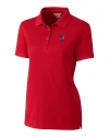 Washington Commanders Americana Cutter & Buck Advantage Eco Tri-Blend Pique Womens Polo Red Mannequin Thumbnail Image