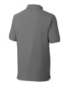 Oklahoma State Cowboys Wrestling Pete Cutter & Buck Advantage Eco Tri-Blend Pique Mens Polo Elemental Grey Mannequin Back Thumbnail Image