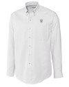 Emory Eagles Cutter & Buck Epic Easy Care Nailshead Mens Big and Tall Long Sleeve Dress Shirt White Mannequin Thumbnail Image