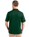 Philadelphia Eagles Historic Cutter & Buck Forge Stretch Mens Big and Tall Polo Hunter Green Back Thumbnail Image