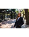 View image 2: Cutter & Buck Evoke Recycled Honeycomb Fleece Womens Full Zip Jacket Black Lifestyle
