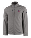 Minnesota Twins Cutter & Buck Evoke Softshell Recycled Full Zip Mens Jacket Elemental Grey Mannequin Thumbnail Image