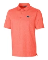 UTSA Roadrunners Cutter & Buck Forge Heathered Stretch Mens Polo College Orange Heather Mannequin Thumbnail Image