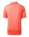UTSA Roadrunners Cutter & Buck Forge Heathered Stretch Mens Polo College Orange Heather Mannequin Back Thumbnail Image