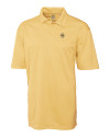 Idaho Vandals Cutter & Buck Genre Textured Solid Mens Polo Desert Mannequin Thumbnail Image